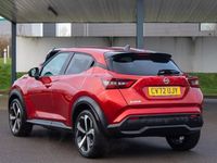 Used Nissan Juke Tekna 114 HP (83 kW) 2023 Fuji sunset red SUV