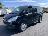 Used Ford Tourneo Custom Titanium 130 HP (95 kW) 2018 Black Van