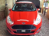 Used Ford Fiesta Zetec 2013 Red Hatchback