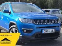 Used Jeep Compass Longitude 120 HP (88 kW) 2018 Blue SUV