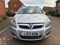 Used Vauxhall Zafira 2013 Silver MPV