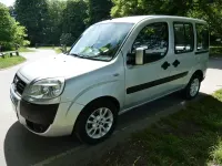 Used Fiat Doblò Dynamic 77 HP (56 kW) 2009 Platinum silver metallic MPV