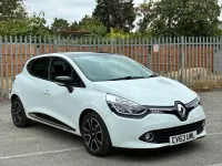 Used Renault Clio Dynamique 90 HP (66 kW) 2013 White Hatchback