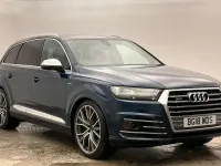 Used Audi SQ7 435 HP (319 kW) 2018 Blue SUV