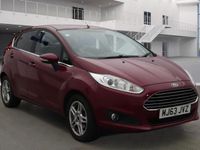 Used Ford Fiesta Zetec 2013 Red Hatchback