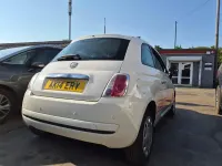 Used Fiat 500 Pop 69 HP (50 kW) 2014 White Hatchback