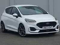 Used Ford Fiesta ST-Line 125 HP (91 kW) 2023 White Hatchback