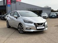 Used Nissan Micra Tekna 92 HP (67 kW) 2023 Platinum silver Hatchback
