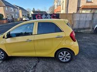 Used Kia Picanto 68 HP (50 kW) 2016 Yellow Hatchback