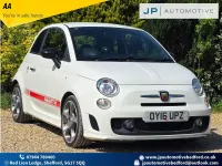 Used Abarth 595 140 HP (102 kW) 2016 White Hatchback