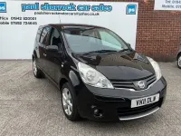 Used Nissan Note N-TEC 2011 Black Hatchback