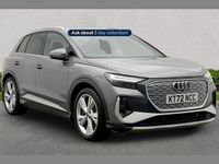 Used Audi Q4 e-tron S-Line 219 kW (299 HP) 2022 Grey SUV