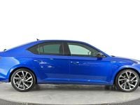 Used Skoda Superb SportlinePlus 190 HP (139 kW) 2023 Blue Hatchback