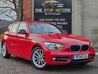 Used BMW 116 Sport Line 2014 Red Hatchback