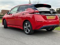 Usado Nissan Leaf N-Connecta 110 kW (150 HP) 2019 Vermelho Citadino