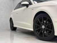 Used Audi A3 S-Line 2014 White Hatchback