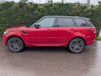 Used Land Rover Range Rover Sport Autobiography Dynamic 306 HP (225 kW) 2017 Red SUV