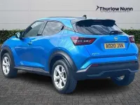 Usado Nissan Juke N-Connecta 117 HP (86 kW) 2020 Azul SUV