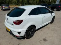 Used Seat Ibiza CUPRA 85 HP (62 kW) 2013 White Hatchback