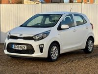 Used Kia Picanto 84 HP (61 kW) 2018 White Hatchback