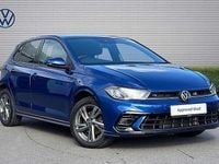 Used VW Polo R-line 110 HP (80 kW) 2022 Blue Hatchback