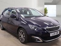 Used Peugeot 308 Allure 120 HP (88 kW) 2015 Blue Hatchback