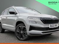 Used Skoda Karoq SportLine 110 HP (80 kW) 2022 Meteor grey SUV