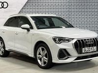 Begagnad Audi Q3 S-Line 150 HK (110 kW) 2022 Vit SUV