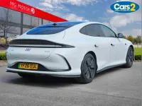 New MG IM5 300 kW (408 HP) 2026 White Hatchback