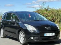 Used Peugeot 5008 Allure 115 HP (84 kW) 2013 Black MPV