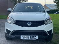 Used Ssangyong (KGM) Korando 2015 White Estate