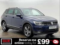 Used VW Tiguan Match 150 HP (110 kW) 2019 Blue SUV