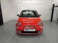 Used Fiat 500 69 HP (50 kW) 2017 Orange Hatchback