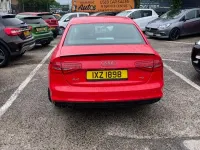 Used Audi A4 Black Edition 150 HP (110 kW) 2015 Red Sedan