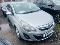 Used Vauxhall Corsa 90 HP (66 kW) 2013 Silver Hatchback