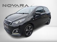 Used Peugeot 108 GT-line 82 HP (60 kW) 2016 Black Hatchback