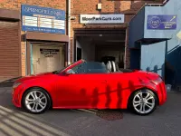 Used Audi TTS Design 272 HP (200 kW) 2009 Red Cabriolet