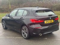 Used BMW 118 Sport Line 136 HP (100 kW) 2021 Black Hatchback