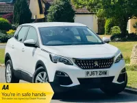 Used Peugeot 3008 Active 130 HP (95 kW) 2018 White SUV
