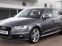 Used Audi A3 Sportback S-Line 150 HP (110 kW) 2015 Grey Hatchback