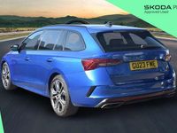 Used Skoda Octavia vRS 147 HP (108 kW) 2023 Race blue metallic Estate