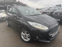 Used Ford Fiesta Zetec 2015 Black Hatchback