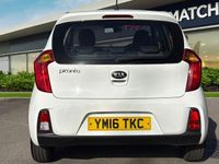 Used Kia Picanto 66 HP (48 kW) 2016 White Hatchback