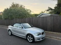 Used BMW 118 Cabriolet Sport Line 143 HP (105 kW) 2010 Silver Cabriolet