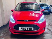 Used Ford B-MAX Zetec 90 HP (66 kW) 2013 Red MPV