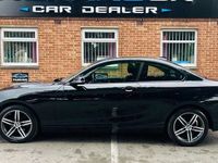 Used BMW 218 Sport Line 136 HP (100 kW) 2016 Black Coupe