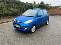 Used Hyundai i10 Style 78 HP (57 kW) 2009 Blue Hatchback