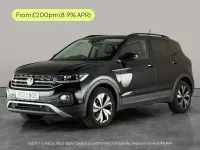 Used VW T-Cross Black Edition 110 HP (80 kW) 2022 Black SUV