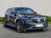 Used Mercedes EQC400 AMG line 300 kW (408 HP) 2023 Black SUV