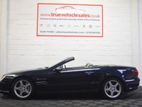 Used Mercedes SL55 AMG AMG 503 HP (369 kW) 2003 Blue Cabriolet